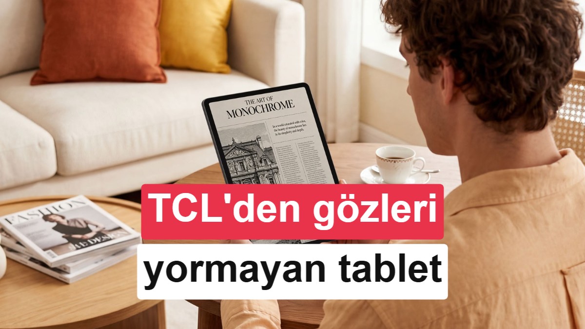 TCL Tab A1 NxtPaper Tanıtıldı: Kâğıt Hissiyatı Sunan Yeni Tablet