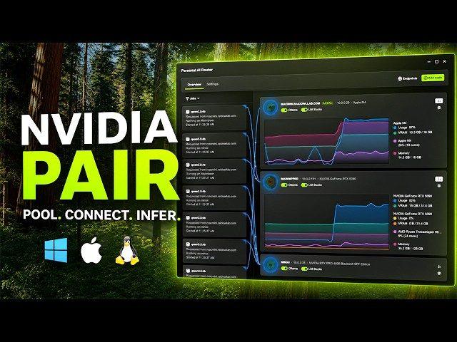 NVIDIA PAIR: Boşta Duran Bilgisayarları Kişisel Yapay Zeka Ağına Dönüştüren Teknoloji
