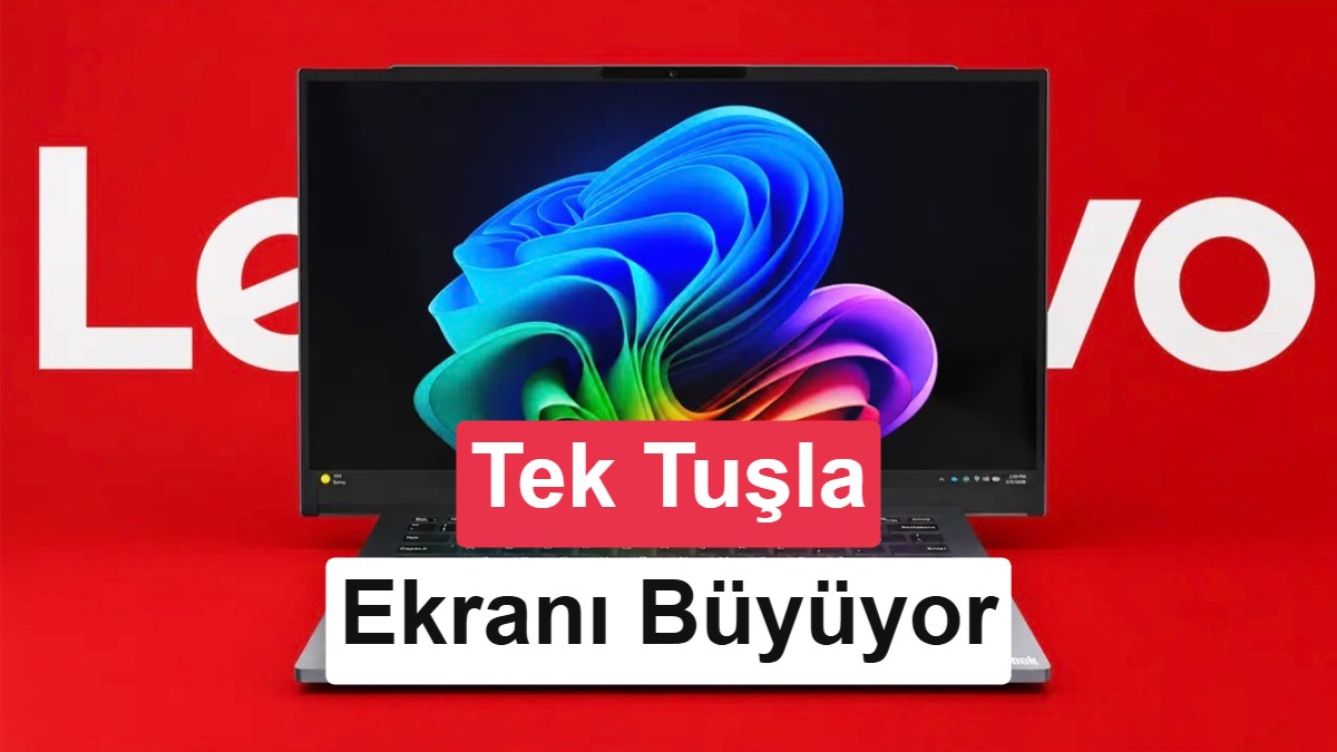 Lenovo'dan Tek Tuşla 14'ten 17 İnçe Genişleyen Laptop Konsepti: Project Swan