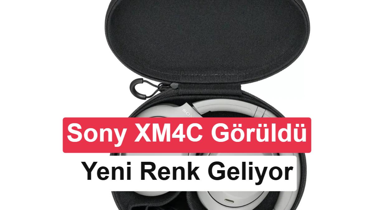 Uygun Fiyatlı Sony WH-1000XM4C'nin Tasarımı ve Özellikleri Sızdırıldı