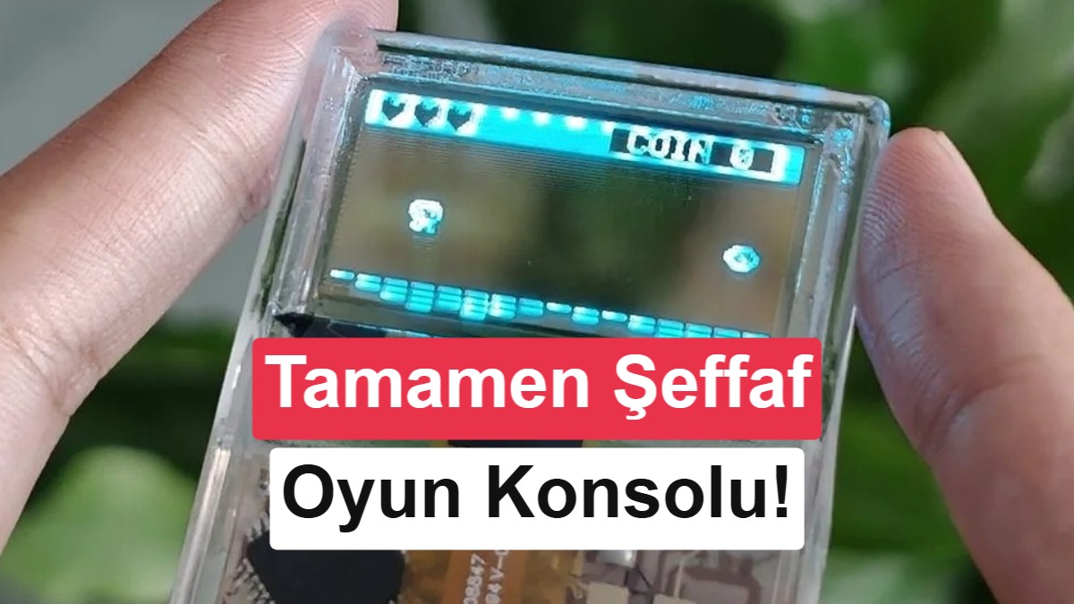 Dünyanın Tamamen Şeffaf İlk Oyun Konsolu Arduview Tanıtıldı