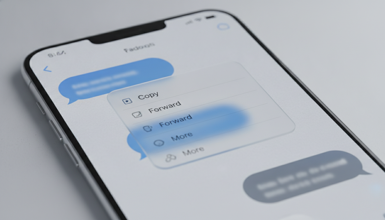 WhatsApp'tan iOS İçin Yeni 'Liquid Glass' Mesaj Menüsü Tasarımı