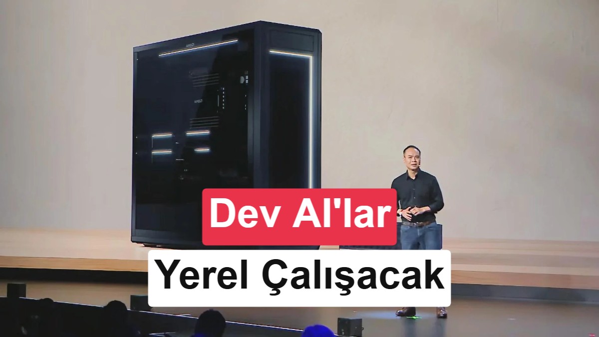 AMD, 1 Trilyon Parametreli Yapay Zeka Modellerini Yerelde Çalıştıran Halo Station'ı Duyurdu