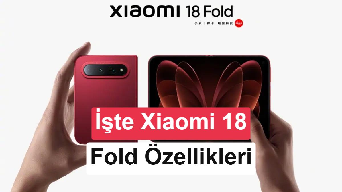 Xiaomi 18 Fold Tanıtılıyor: Pembe Seramik Tasarım ve Üst Düzey Özellikler