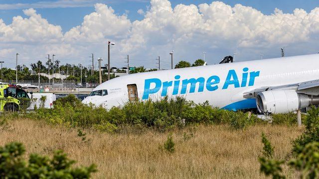 Amazon Kargo Uçağı Miami'de Pistten Çıktı: 5 Ölü, 5 Yaralı