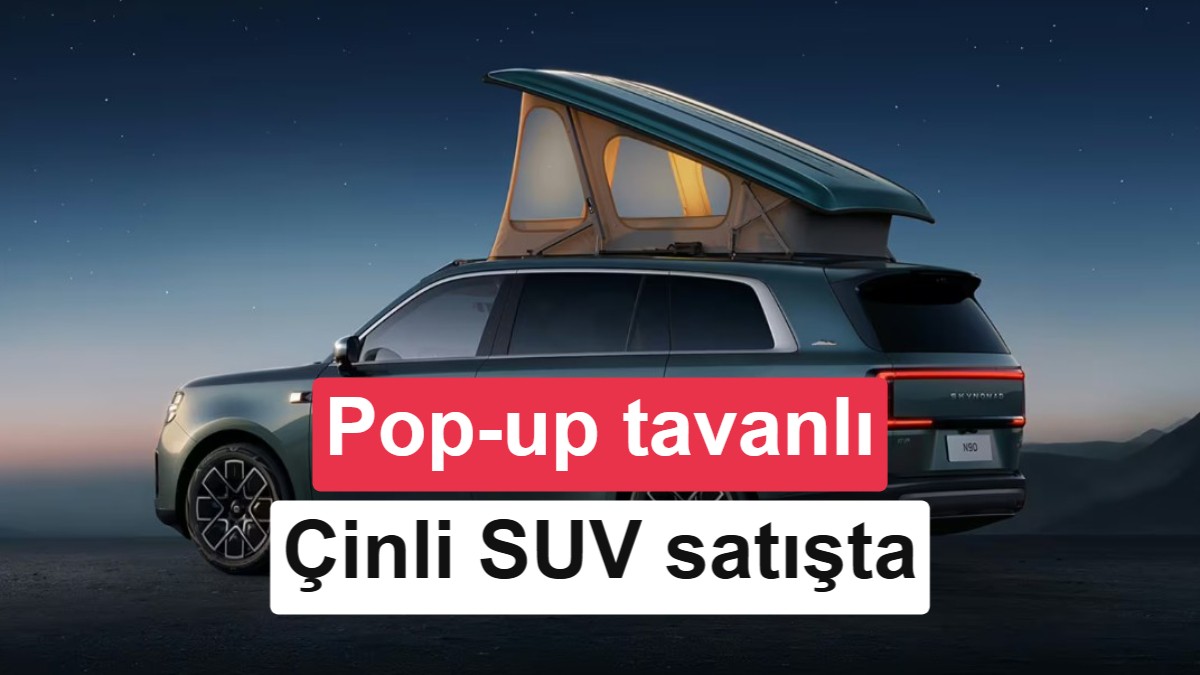 Xiaomi Skynomad N90 Max Tanıtıldı: 1.705 Km Menzilli ve Çadırlı Dev SUV