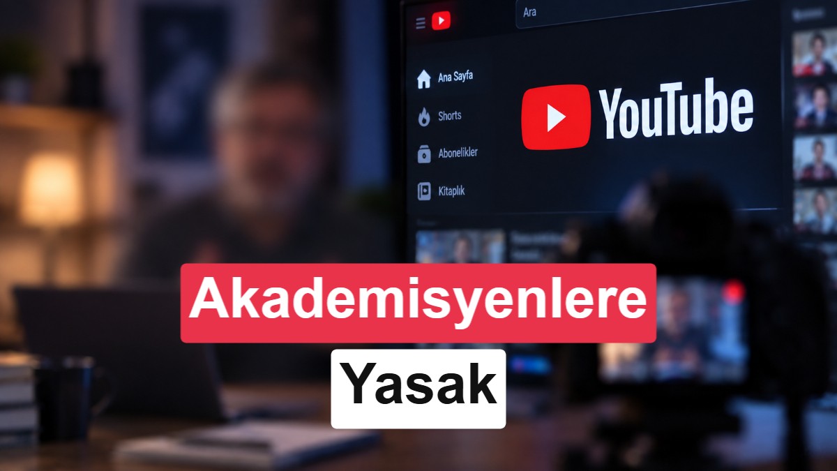 Akademisyenlerin YouTube ve Sosyal Medya Yayınlarına 'Ticari Faaliyet' Engeli