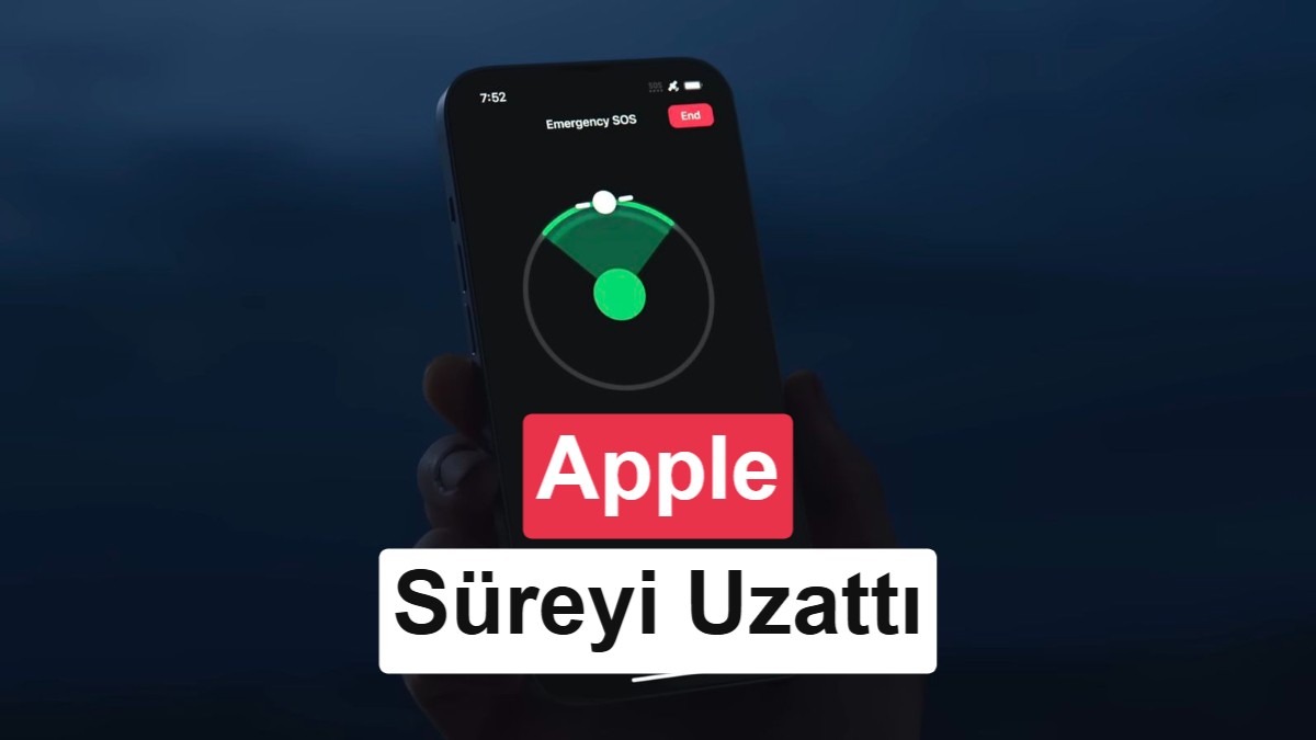 Apple'dan Müjde: iPhone Uydu Özellikleri Bir Yıl Daha Ücretsiz
