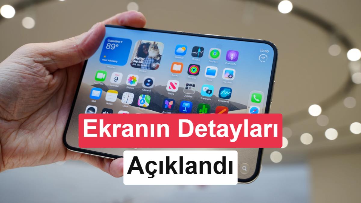 Apple'ın İlk Katlanabilir Telefonu iPhone Duo'nun Ekran Teknolojisi Açıklandı