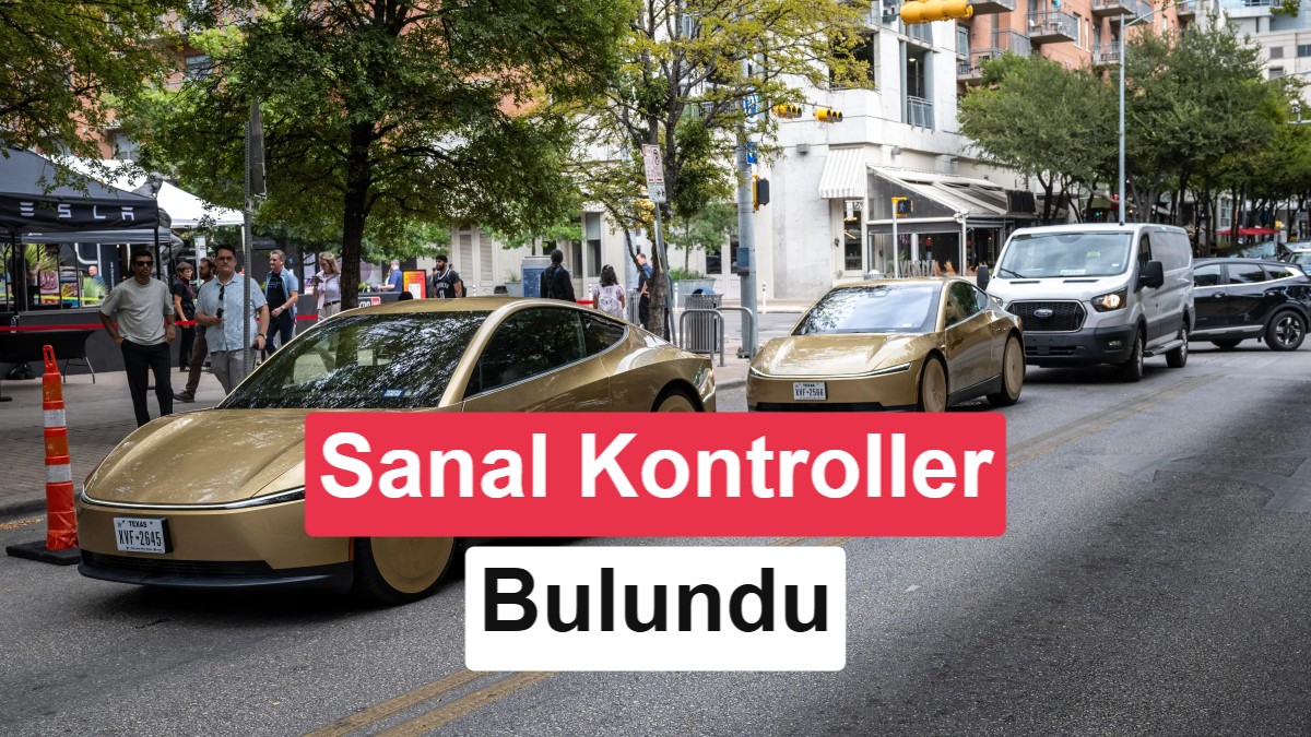 Direksiyonsuz Tesla Cybercab'in Gizli Manuel Sürüş Modu Ortaya Çıktı