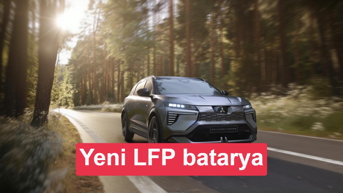 Elektrikli Mitsubishi Eclipse Cross Yenilendi: Yeni LFP Batarya ve 650 Km Menzil