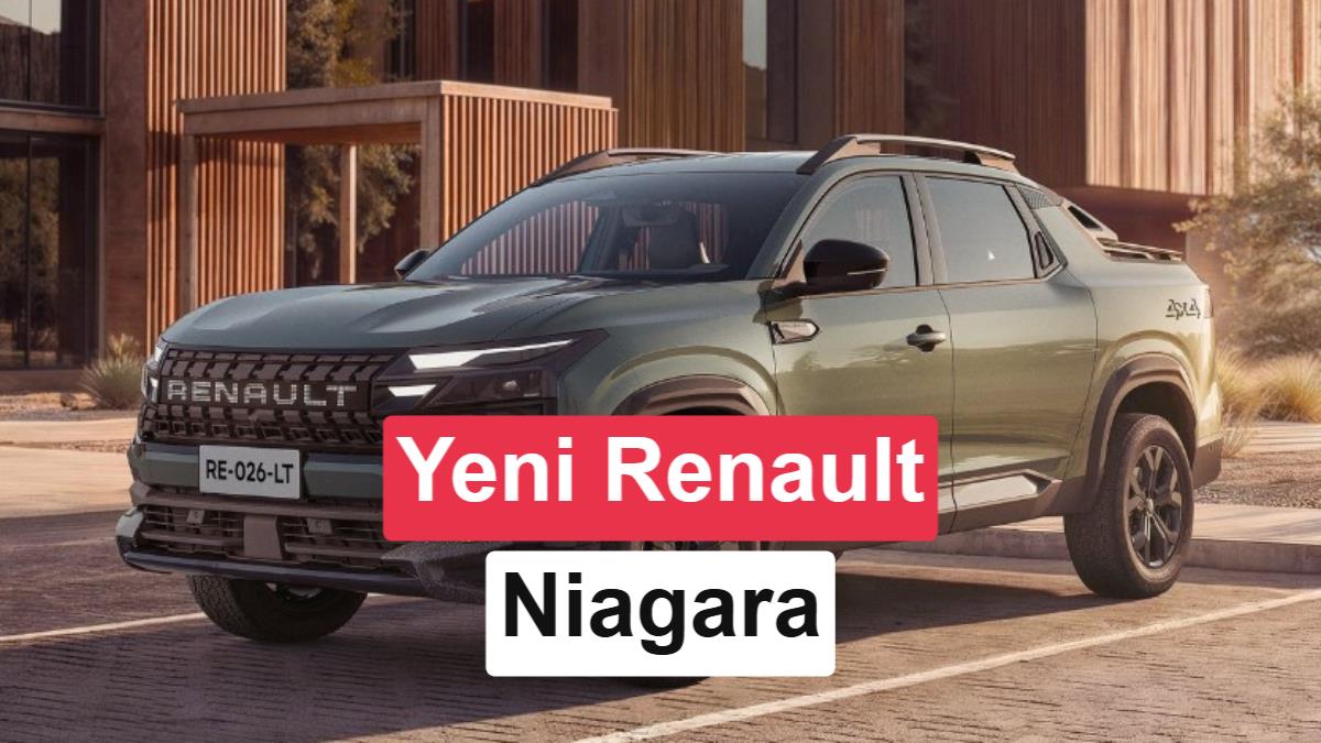 Renault Niagara Tanıtıldı: SUV Konforu Sunan Yeni Kompakt Pickup
