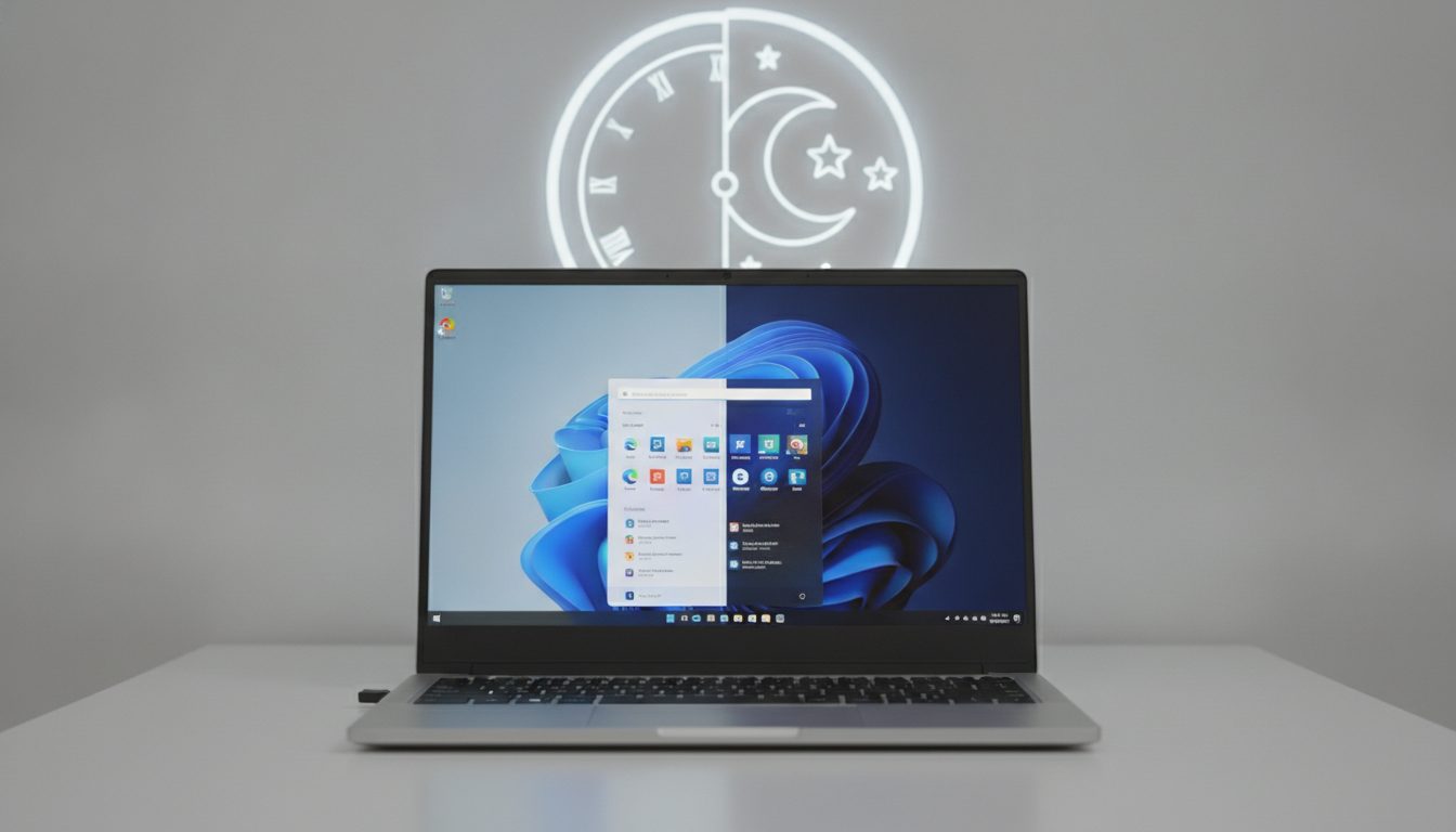 Windows 11 İçin Beklenen Özellik: Otomatik Karanlık Mod Test Aşamasında