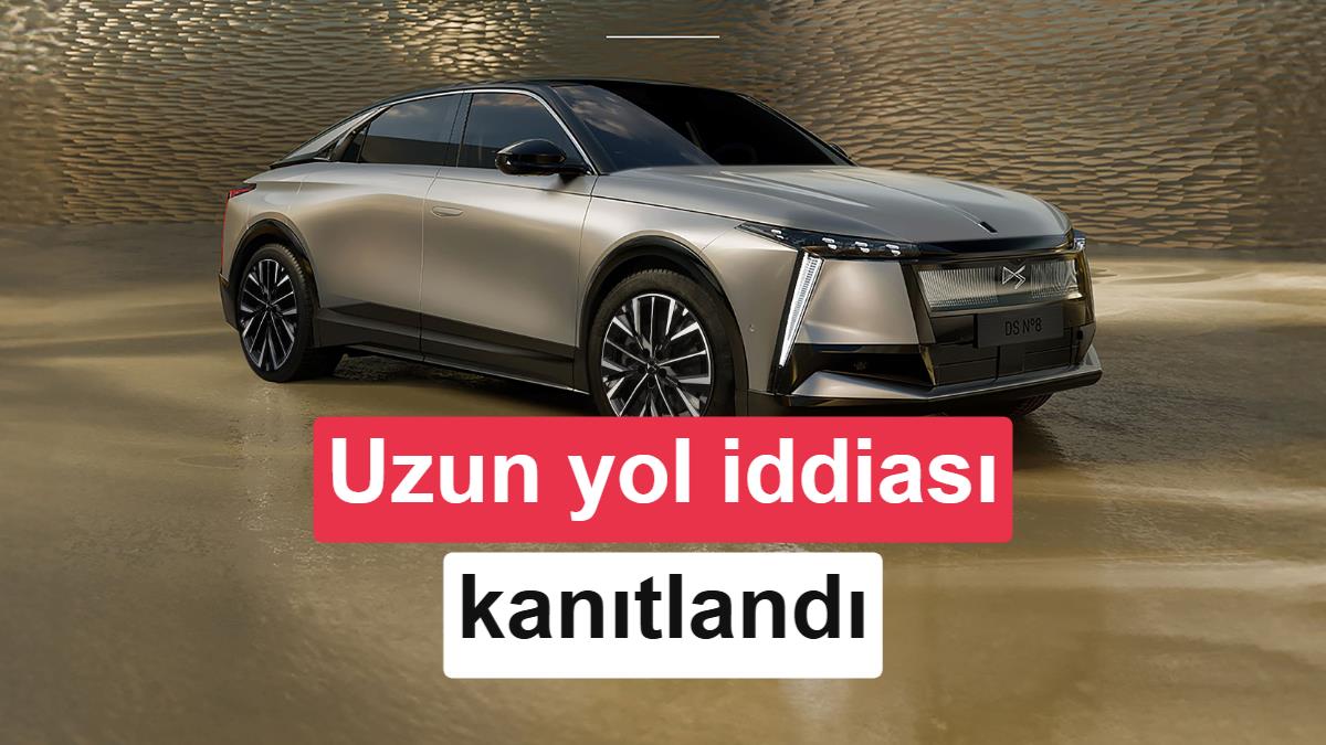 Tamamen Elektrikli DS N°8, Gerçek Yol Şartlarında 500 Kilometre Menzili Aştı