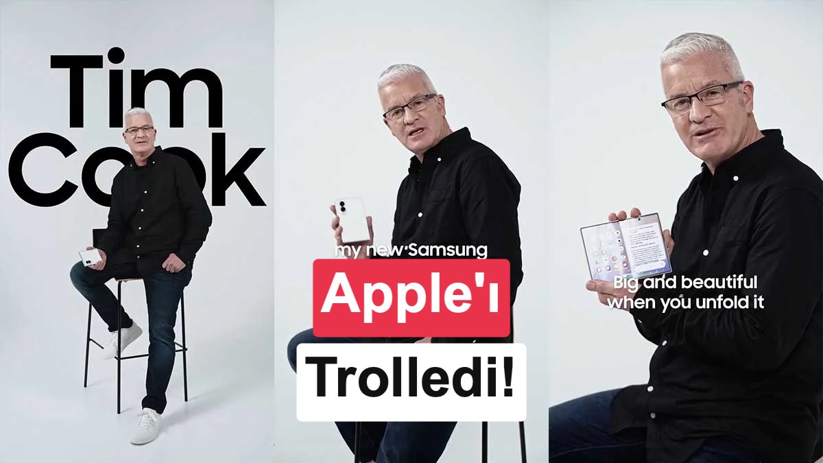 Samsung'dan Apple'a Gönderme: Yeni Reklam Yüzü Emlakçı Tim Cook Oldu